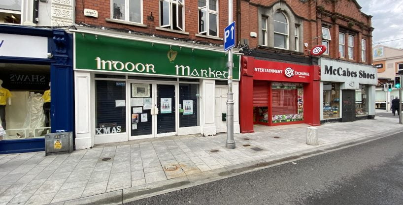 SOLD – Prominent Dun Laoghaire Shop on Lr Georges St opposite Penney’s